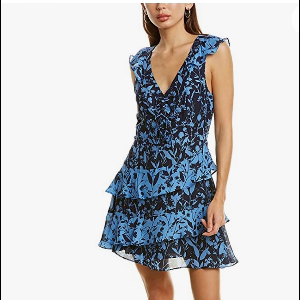 Parker silk mini dress